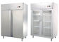 CE Approved R290 Available 2 Door Commercial Freezer Commercial Kitchen Refrigeration Equipment