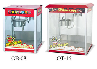 Elektryczna komercyjna maszyna do robienia popcornu 8 lub 16 uncji Maszyna do podgrzewania popcornu